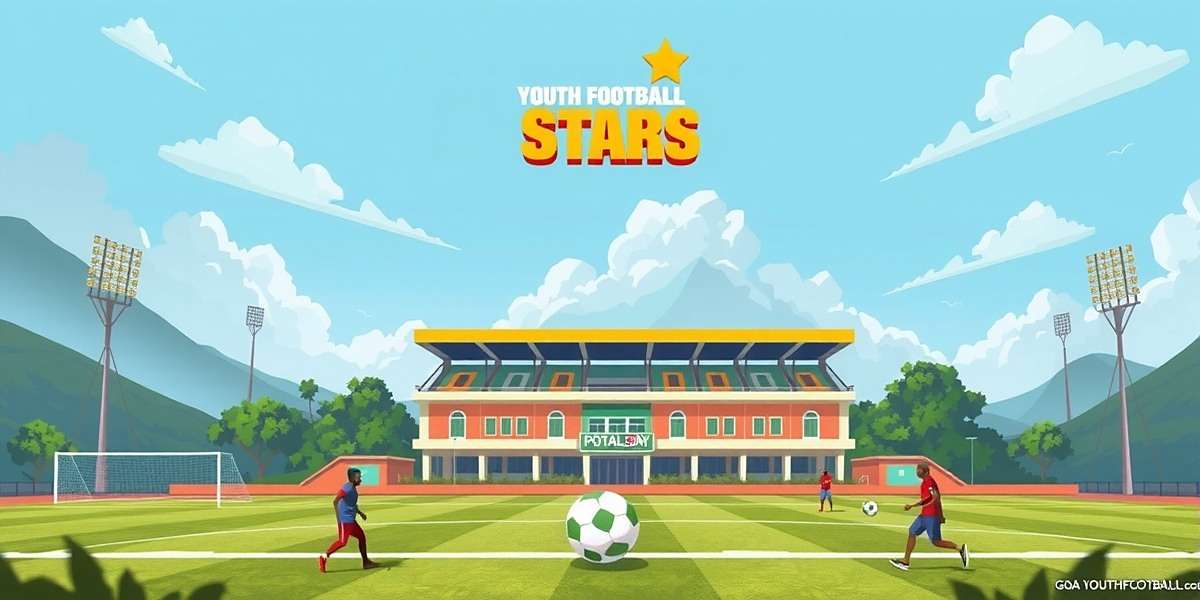 Goa Youth Football Stars Future Update Concept Art Concept art for upcoming Goa Youth Football Stars update showing northeast Indian football teams and stadiums